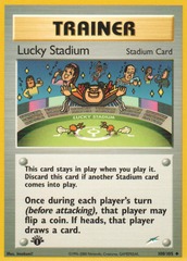 Lucky Stadium - 100/105 - Uncommon - 1st Edition